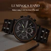BOBO BIRD Personalized Wooden Watch Men Relogio Masculino Top Brand Luxury Chronograph Military Watches Anniversary Gift for Him ► Photo 2/6