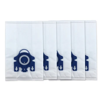 

5Pcs 3D Efficiency Dust Bags for Miele GN Hyclean Series SF-AA50 SF-AAC 50 S4000 S5000 S6000 S8000 Vacuum Cleaner