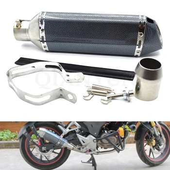 

Universal 38-51mm Modified Motorcycle Exhaust Pipe escape Muffler for Suzuki K1 K2 K3 K4 K5 K6 K7 K8 GSF650 GSX650F TL1000 SV