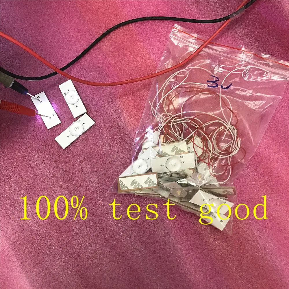 100%NEW 80pcs Led TV lighting lamp beads 3V brand-new for TCL ROWA Creative Wilson Konka CHANGHONG assembly machine