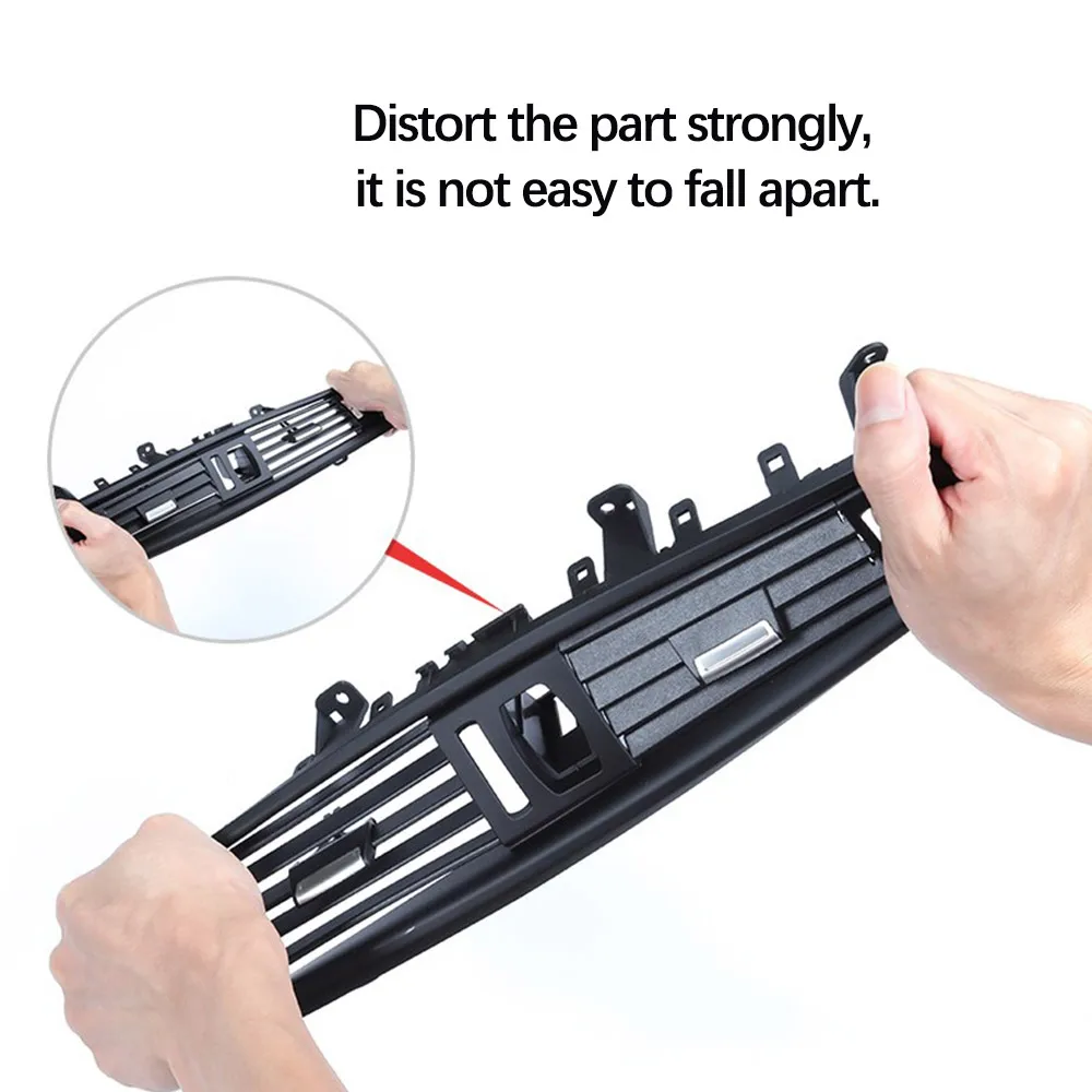 Dash Console AC Air Conditioner Vent Grille Outlet Grid Replacement For BMW 5 Series F10 F11 F18 520i 523i 525i 528i 535i ac air conditioner vent grille