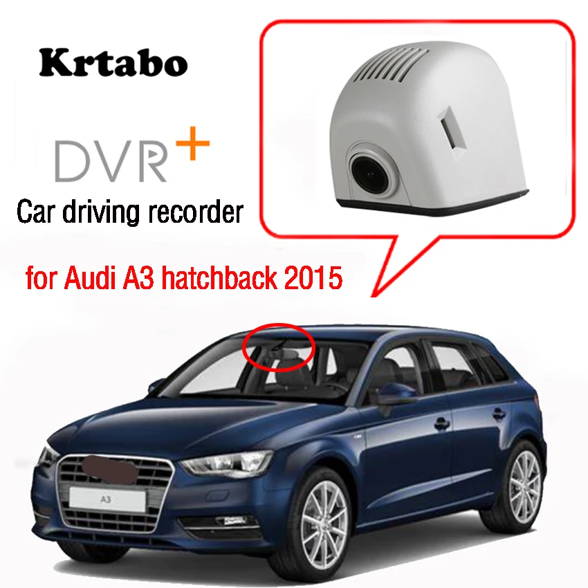 Автомобильный видеорегистратор с Wi Fi для Audi A3 hatchback 2015 Novatek 96658 HD 1080P CCD