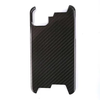 

Real Pure Carbon Fiber Ultra-thin Hand craft Phone Case For iphone 11 11promax 11pro Free Tempered Glass Phone Cover KS0563