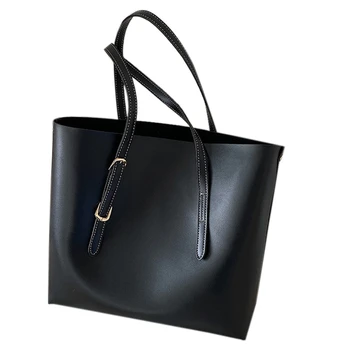 

Leather Handbag Retro Handbag Bag Single Portable Tote Bag