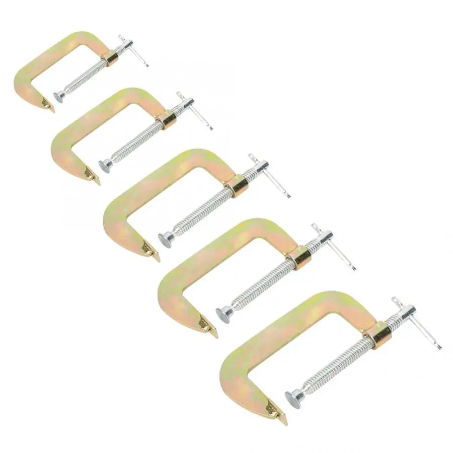 

C Clamp G Clamp Woodworking Welding Fixture Hand Grip Holder Carpenter Tool