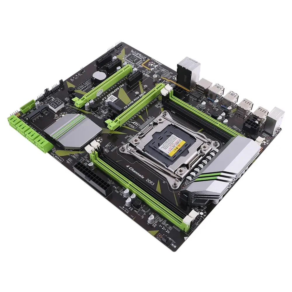 X99 2011-V3Pin DDR3 настольный компьютер материнская плата для E5-2609V3 комплект процессора