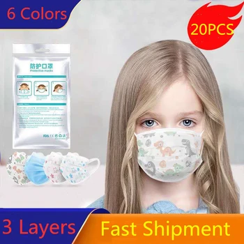 

Disposable Children Mouth Mask Breathable Cute Print Child Kids Face Mask Mascaras infantiles masques mondkapjes mascarilla