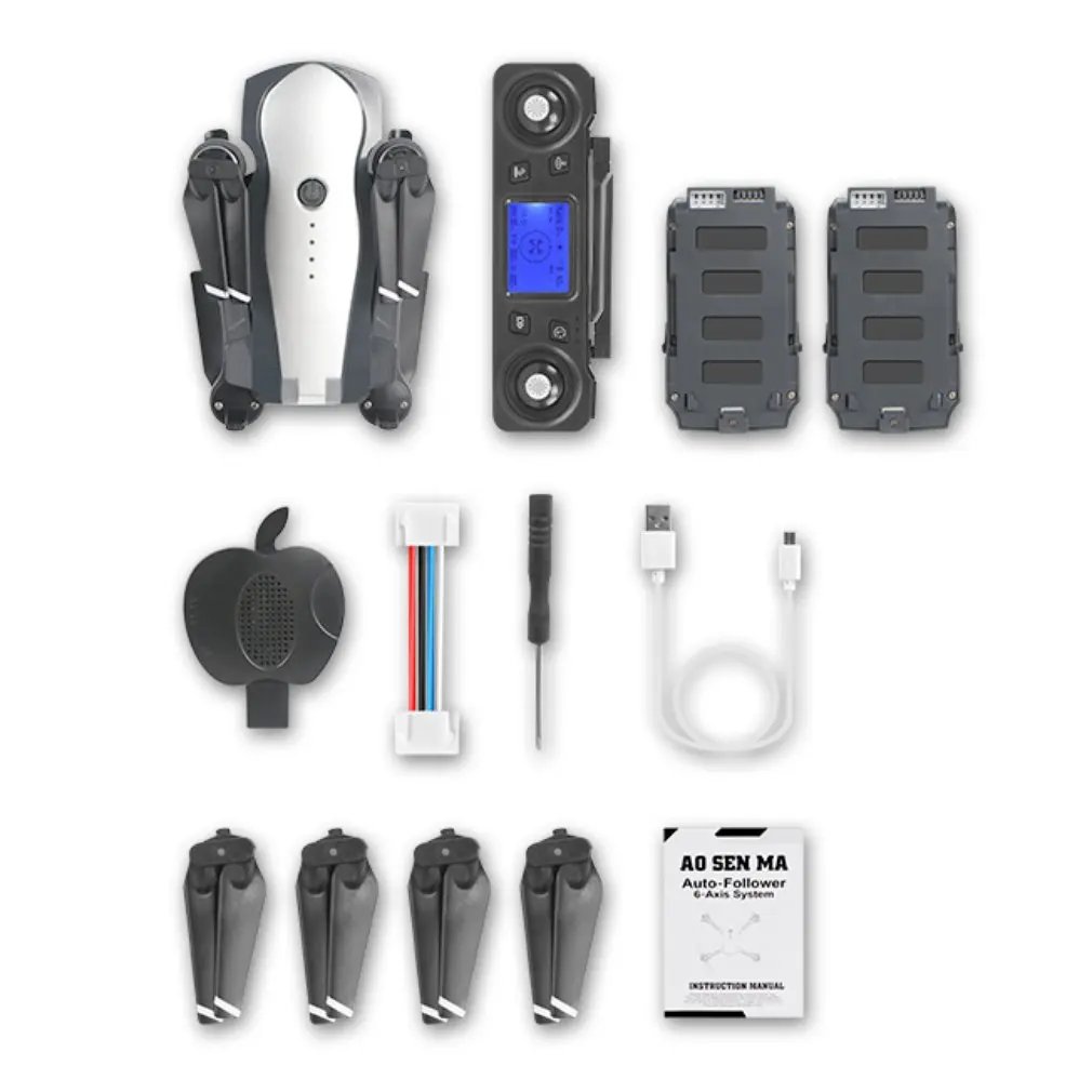 

K20 RC Drone with 4K Camera ESC 5G GPS WiFi FPV Brushless 1800m Control Distance Foldable RC Helicopter Airplane Toys