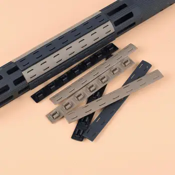 

M-LOK Handguard Rail Cover Tactical Hand Protector Accessories 5 Pieces Kit Black/Tan