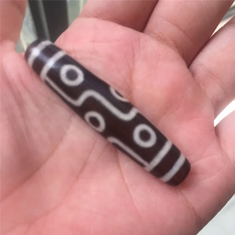 ААА чистый 9 глаз черный натуральный камень агат таинственный амулет Тибетский