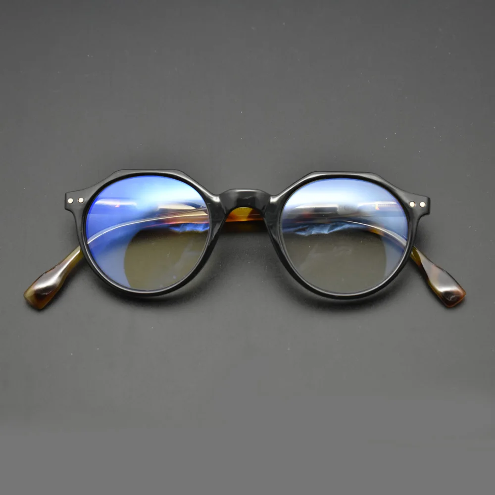 

2021 New Unisex Vintage Reading Glasses Retro Irregular Eyelasses Anti Blue Light Clear Lens Small Frame Magnifier Eyewear