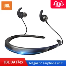 JBL мкА Flex беспроводные Bluetooth шейные наушники водонепроницаемые IPX 5 спортивные наушники HiFi глубокий бас Музыка Громкая связь с микрофоном