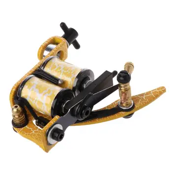 

Design Pro Tattoo Machine Gun Shader Liner 8 Wrap Coils For Power Supply Q1QD