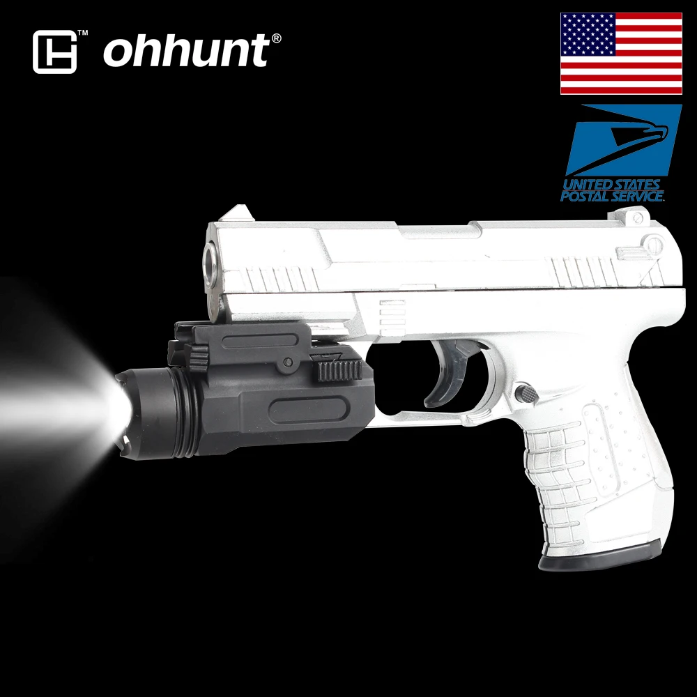 ohhunt 150 Lumens White Light Tactical LED Flashlight Quick Release