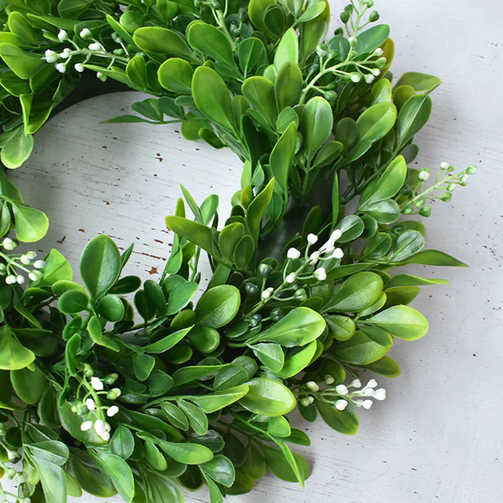 Artificial Wreath Bodhi Fruit Grass Wreath Garland Wedding Home Door Hanging Decoration Decor Garden Headwear Sztuczne Kwiaty