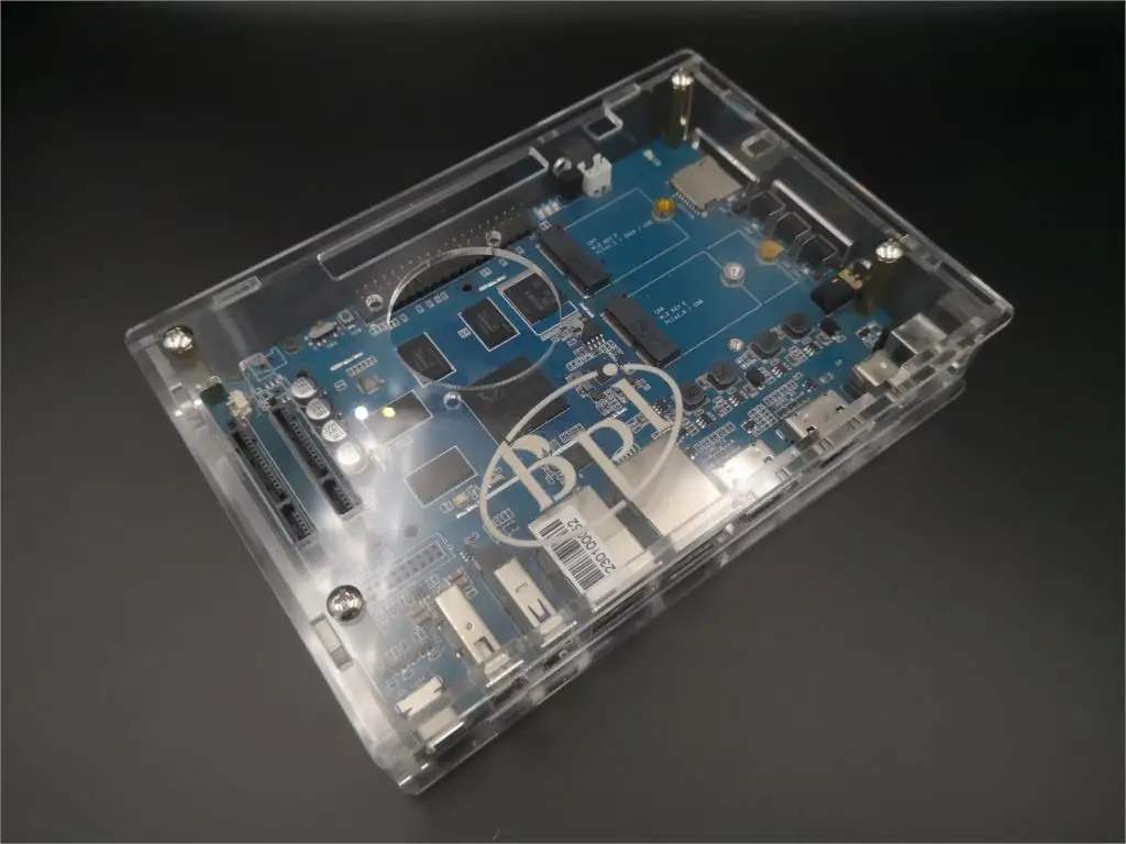 Акриловый/прозрачный чехол Banana PI W2 | Компьютеры и офис
