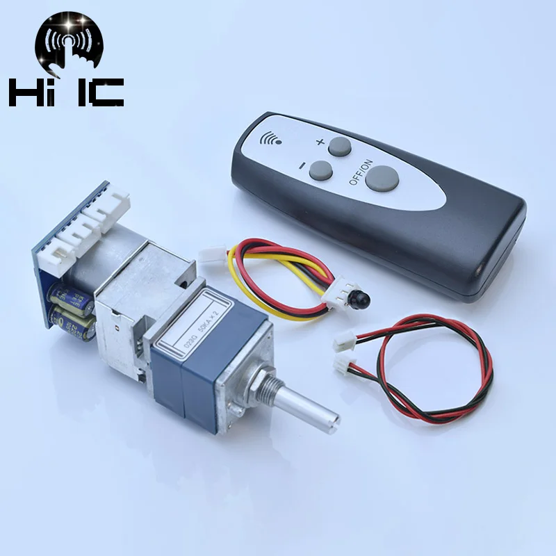 Fidelidade Controle de Volume Infravermelho Ajustar Placa Apls Amplificador Preamp Motor Potenciômetro Ajusta o Volume Alps27 Alta