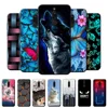 Coque souple en Silicone TPU avec pare-chocs pour Xiaomi, compatible modèles Redmi 8, Redmi 8, 6.22 pouces, loup ► Photo 1/6