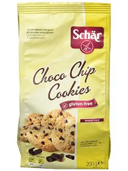 

Dr. Schar Choco Chips Galletas - 4 Paquetes de 200 gr - Total: 800 gr