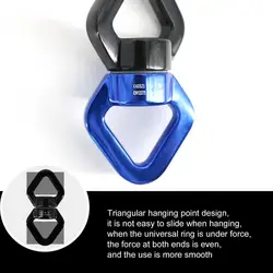 30KN Rotational Device Rope Swivel for Aerial Silks Dance Swing Hammock Climbing