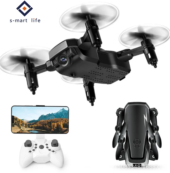 Black Eachine E58 wifi FPV с широкоугольным HD камерой 1080P режим удержания высоты складной рычаг RC Квадрокоптер Дрон X Pro RTF Дрон в подарок - Цвет: Black