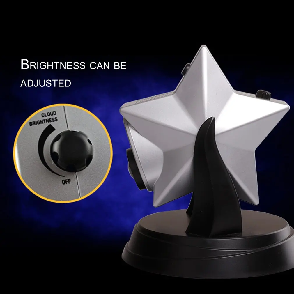  Popular Stars Twilight Sky Novelty Night Light Projector Lamp LED Laser Light Dimmable Flashing Atm - 4000596213110