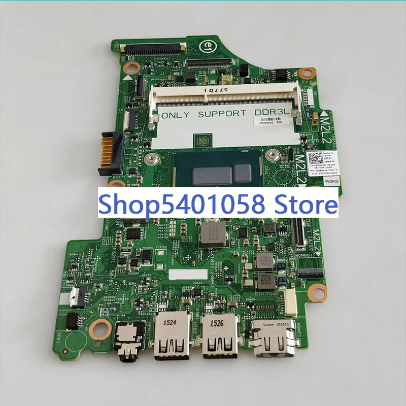 

Genuine 8WWDH 08WWDH CN-08WWDH w I3-4030U CPU Laptop Motherboard for Dell Inspiron 11 3148 7348 7352 Notebook PC