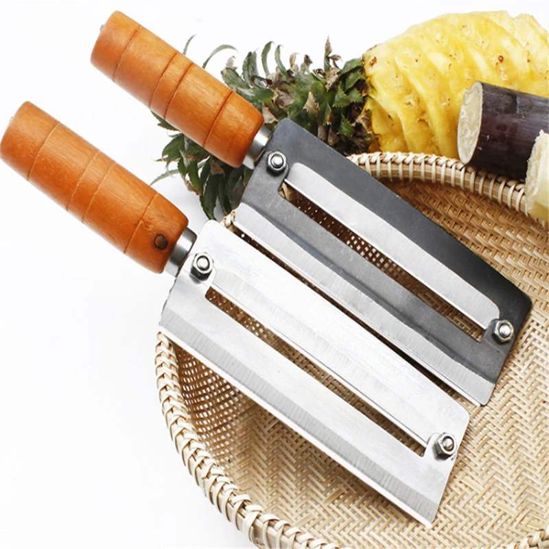 Peelers острый резак тростниковые ножи нож для ананаса нержавеющая сталь