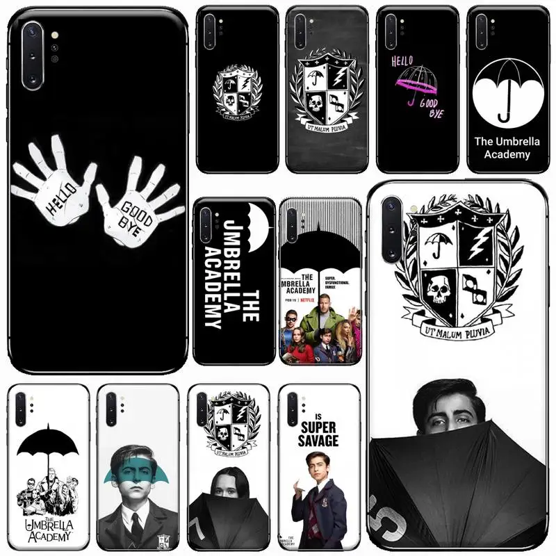 

The Umbrella Academy Phone Case For Samsung Galaxy S8 S9 S10 Plus S10E Note 3 4 5 6 7 8 9 10 Pro Lite cover