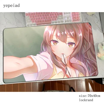 

Rascal Does Not Dream Of Bunny Girl Senpai mousepad gamer gaming mouse pad notebook pc accessories laptop padmouse ergonomic mat