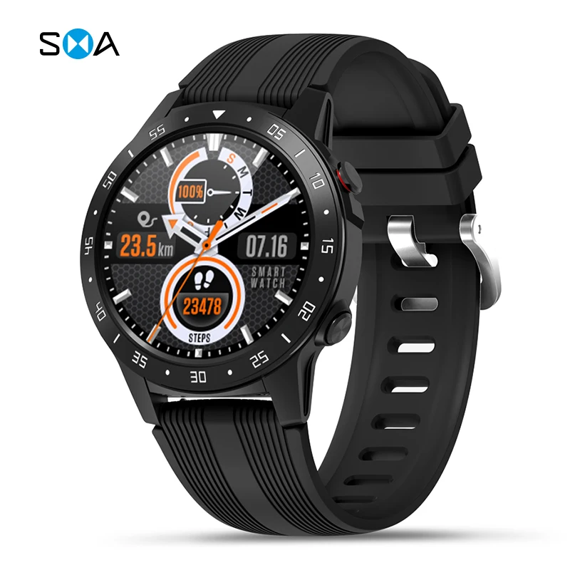 

SMAWATCH M5C Smart Watch Smartwatch GPS Men 2020 Compass Barometer Altitude Outdoor Men's Watch Full Touch Fitness Smart Watch