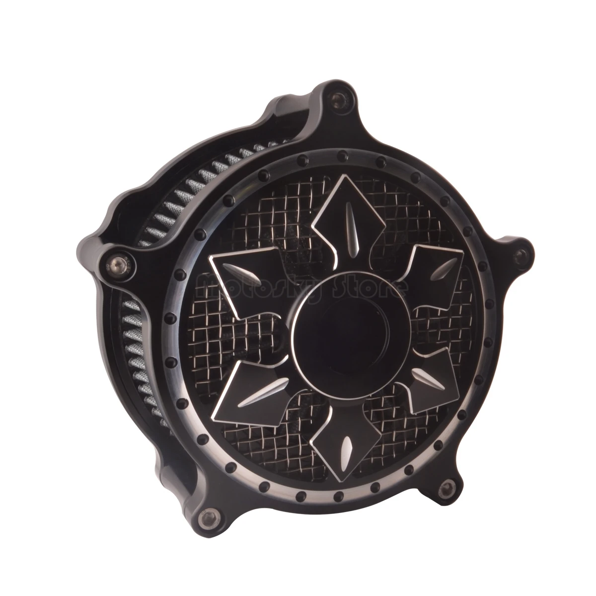 Мотоцикл Cnc Cut воздушный фильтр турбинный очиститель комплект воздухозаборная система подходит для Harley Sportster 1200 883 70 ДВА железных 883