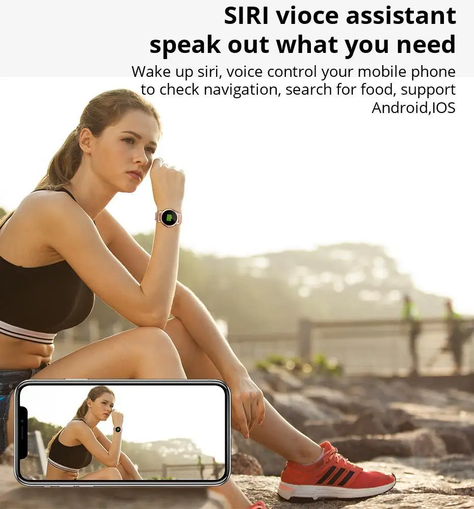 Makibes R2 Smart watch Men GPS Bluetooth Heart Rate Monitor clock Call Message Reminder Music Playe Fitness tracker smartwatch_10