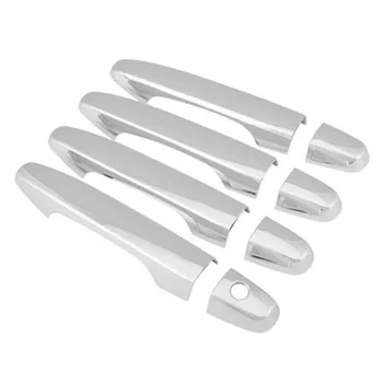 

8PCS High Quality ABS Plastic Door Handle Cover For Honda Civic 2012-2015 9th Generation Plating Doorknob Glove Decoration
