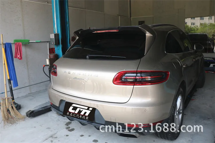 Подходит для Porsche MACAN 14-16 крылья спойлера из углеродного волокна