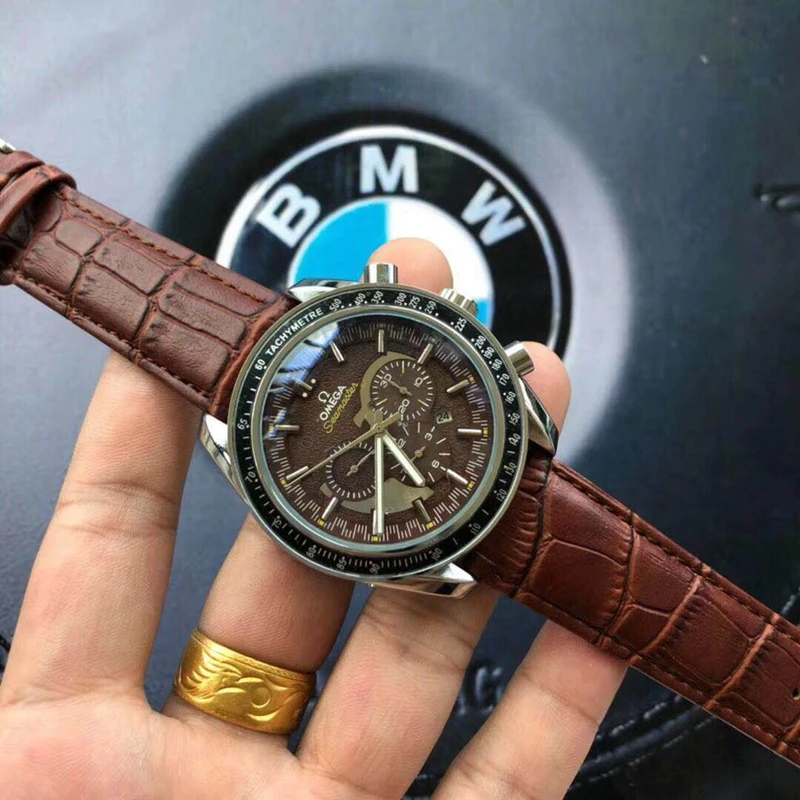

Omega-high-end ceramic bezel men's and women's simple automatic movement 007 watch designer watch watch 1902