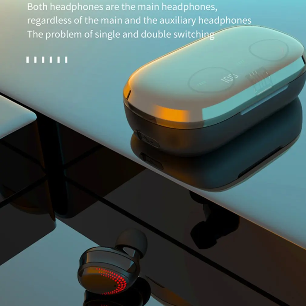 Earphones 5 0 K3 Handsfree Headphone Sports Earbuds Gaming Headset Phone Wireless Headphones 3D Stereo High Sound