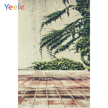 

Yeele Brick Floor Leaves Wall Grass Grunge Portrait Vinyl Photography Backdrops Photographic Backgrounds Photo Baby Studio Props