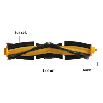 

Roller Side Brush Filter Kit For Ecovacs Deebot OZMO 950 920 Vacuum Cleaner Part Suitable For Ecovacs Deebot OZMO 950 Robot Vacu