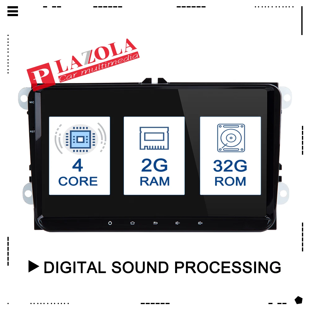 

Android 9.0 2Din Stereo For VW/Volkswagen/Golf/Polo/Tiguan/Passat/b7/b6/leon/Skoda/Octavia car Radio GPS Car Multimedia player