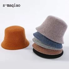 Зимняя шерстяная Кепка, женская шляпа в стиле хип-хоп, шерстяная Рыбацкая шляпа, женская простая Панама, японская плоская кепка 11,11