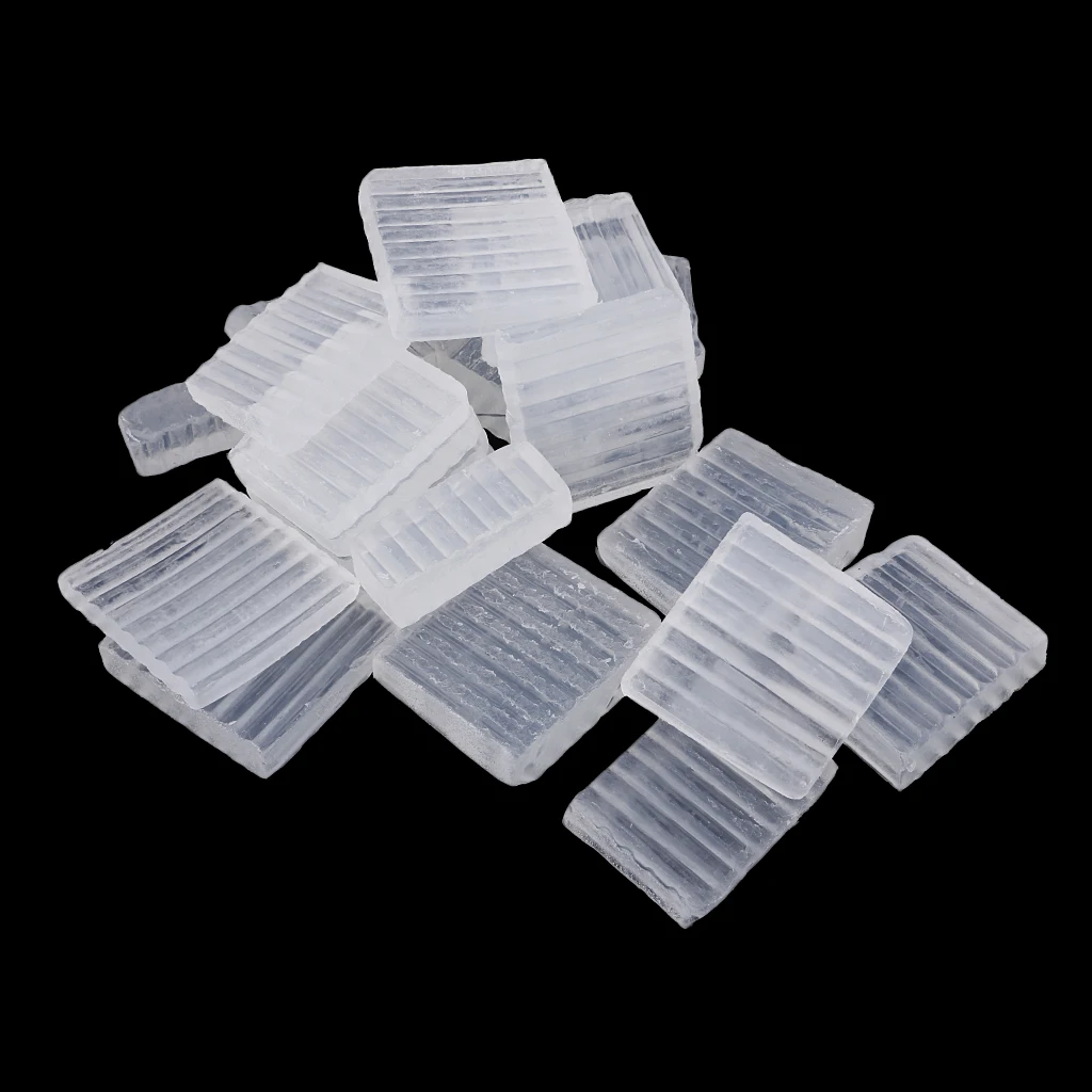 Organic Clear Glycerin Soap Base Melt&Pour All Natural Bar for DIY Handmade Soaps Raw Material Craft Making Supply 1KG 18x30x4cm