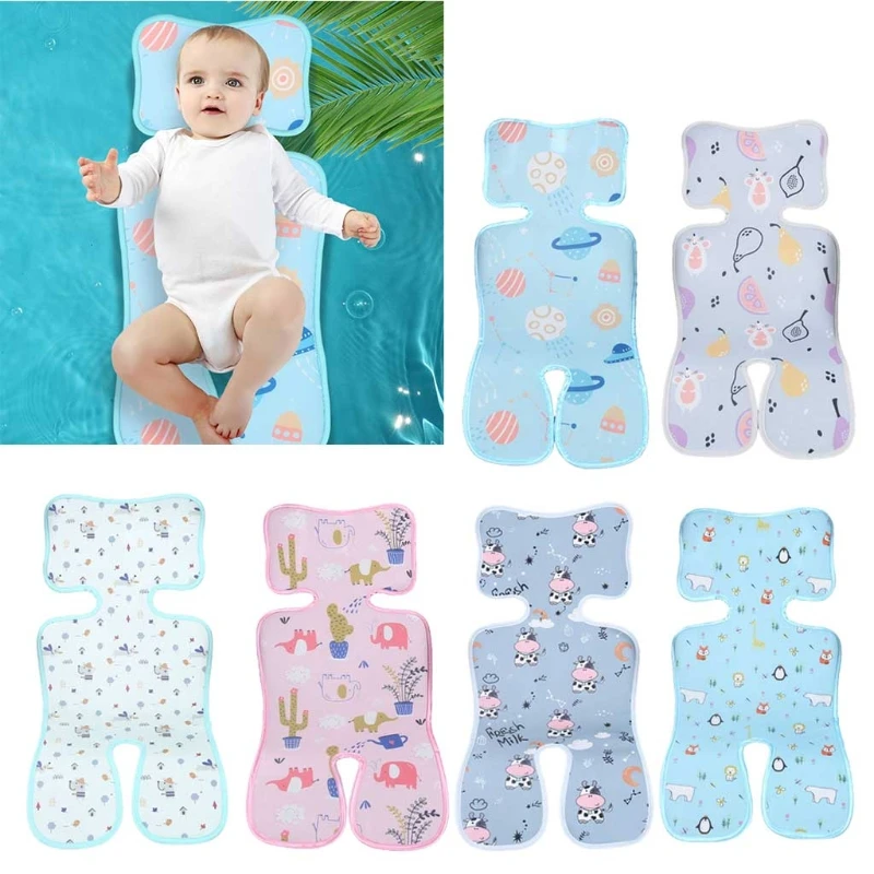 1 Pc Summer Stroller Cooling Pad 3D Air Mesh Breathable Pushchair Mat Mattress Baby Pram Seat Cover Cushion for Newborn 73x33cm baby stroller accessories accessories	