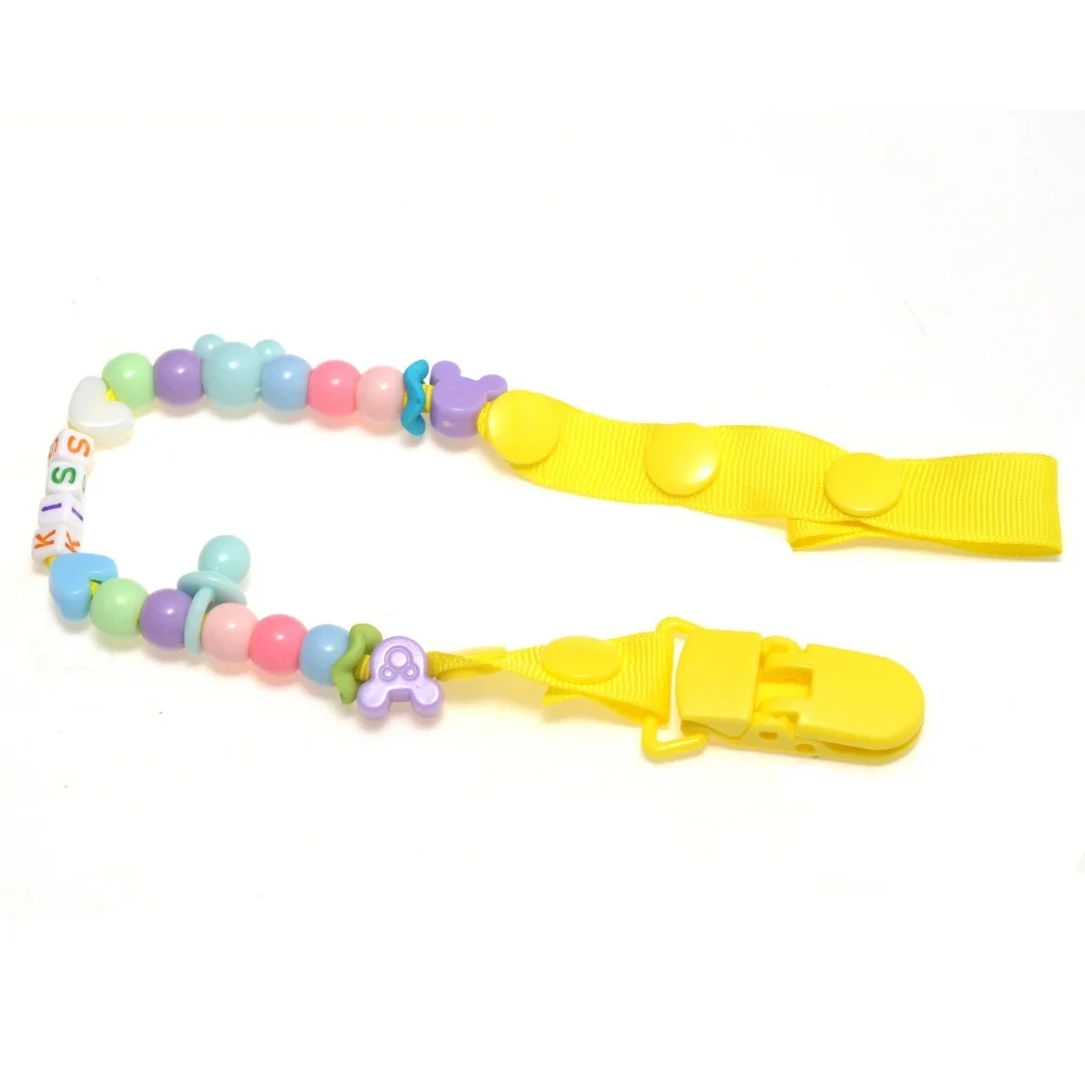 

Nipple Strap Holder Baby Pacifier Clip Toddler Baby Accessories Pacifier Clip Cartoon Anti-drop Chain Portable Gutta-perchains