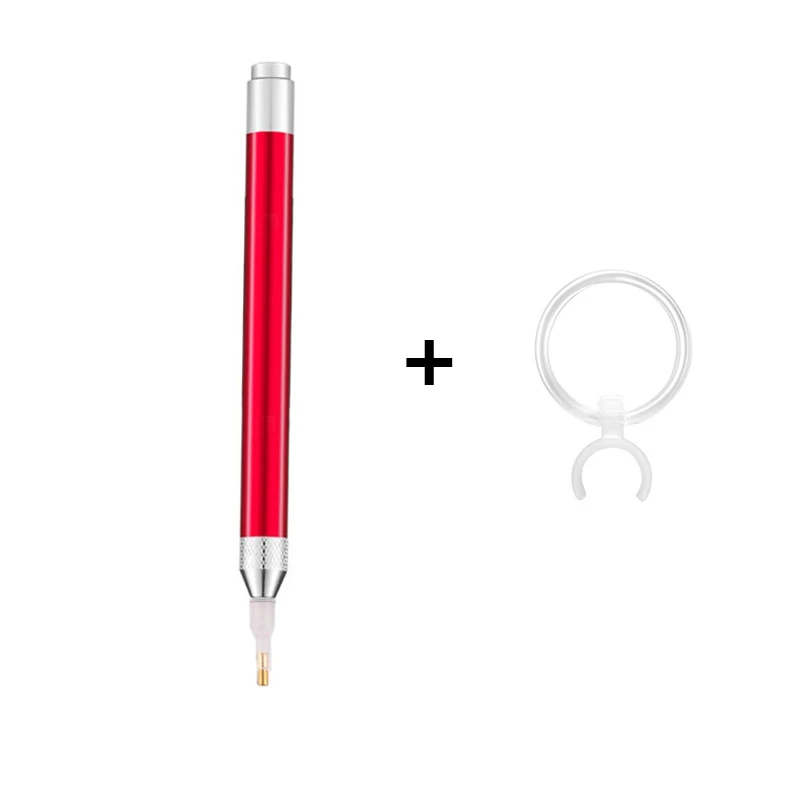 5D Diamond Painting Accessories Magnifier Luminous point drill pen kits with box Moasic Full Embroidery Tools 