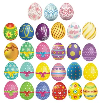 

2020 3pcs Wall Decal Removable Refrigerator Sticker Easter Decorations for Bedroom Kitchen Bathroom