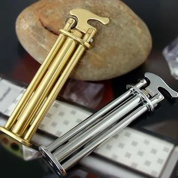 

High Quality Metal Copper Inflatable Lighter Men's Cigarette Lighter Christmas Gift Cigarette Accessories with Gift Box