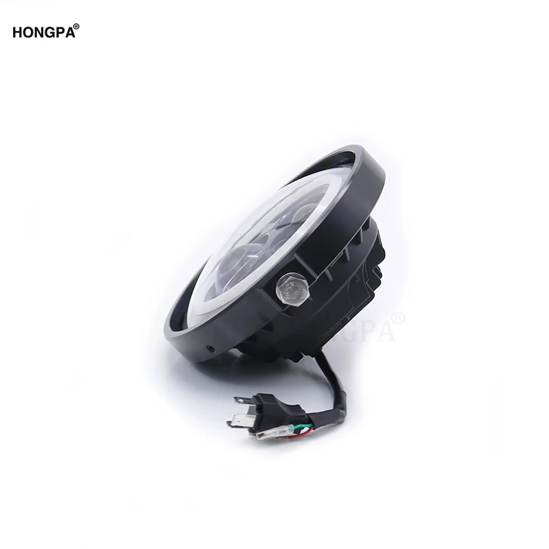 7 дюймов мотоциклетные светодиодный фар автомобиля фары 6500K H4 H13 45W с углом зрения высокое ближнего и дальнего света для Harley Honda Yamaha