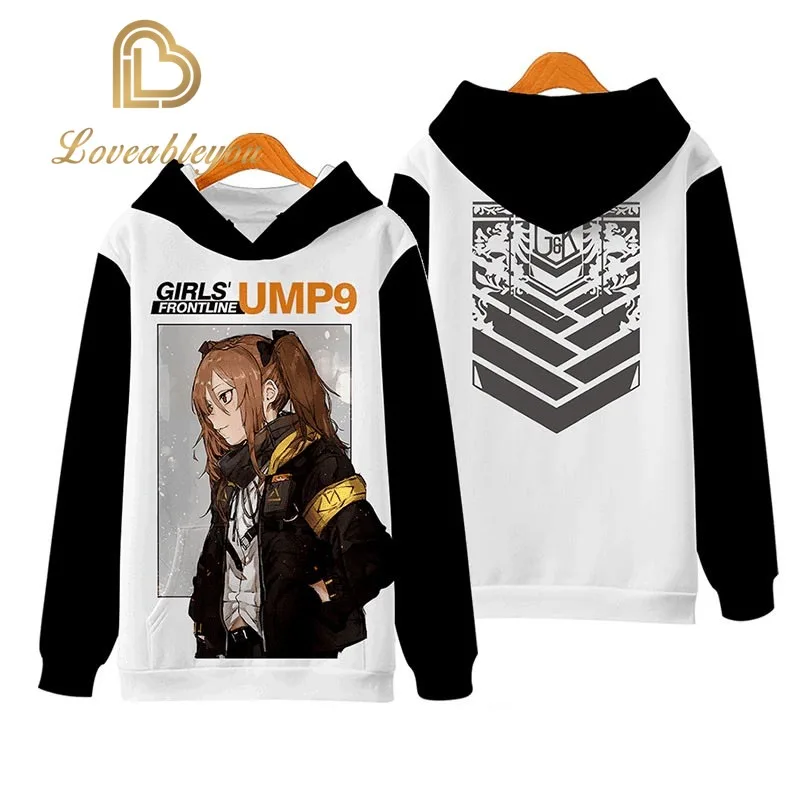 

Game Girls Frontline Sportwear Cosplay Costume Battle Fleece Hoody Hoodie Sweatshirt Christmas