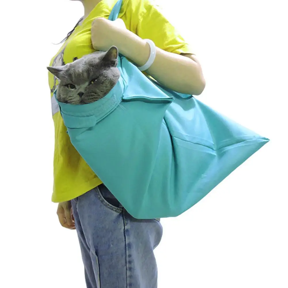 

Multi-function Small Dog Cat Sling Carrier Bag Travel Tote Soft Comfortable Double-sided Pouch Shoulder Carry Handbag